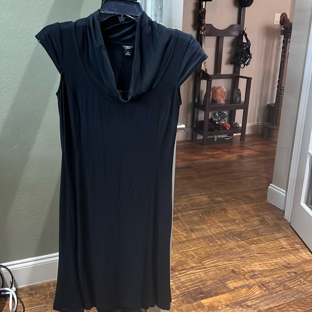 Simple black dress